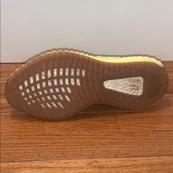 ADIDAS 350 YEEZY BOAST FROZEN YELLOW GREY SNEAKER - Picture 10 of 16